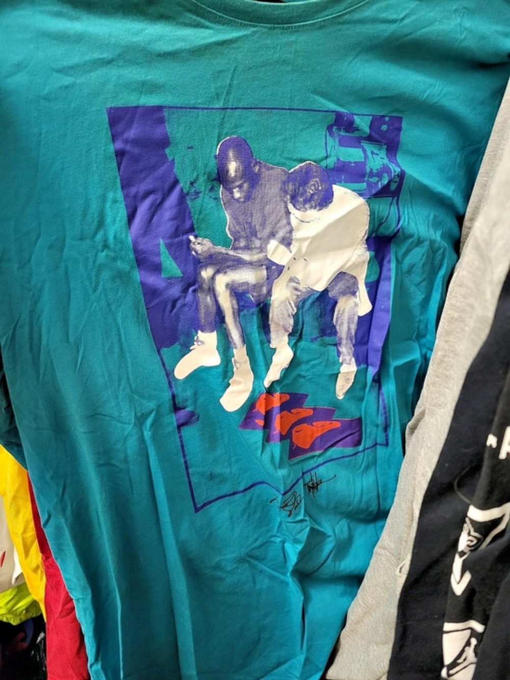 Jordan Graphic Short Sleeve Tee in Blue